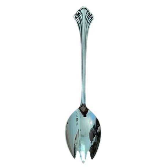 Towle Colonial Plume Stainless Serving Spoon Tablespoon 8 5/8" Discontinued - Picture 1 of 7